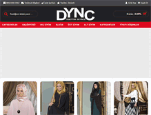 Tablet Screenshot of deyince.com